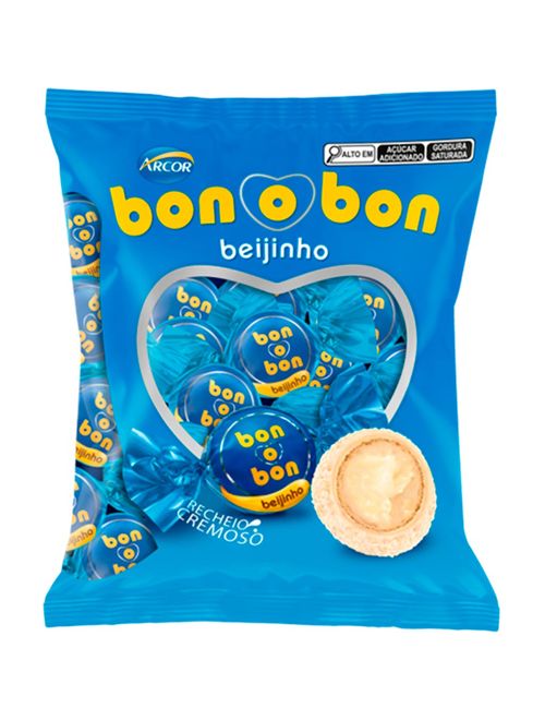 Bombom Bonobon Beijinho 15g c/50 - Arcor