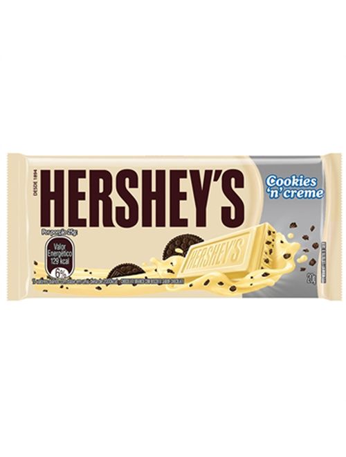 Mini Tablete Cookies Creme Hersheys 20g c/18