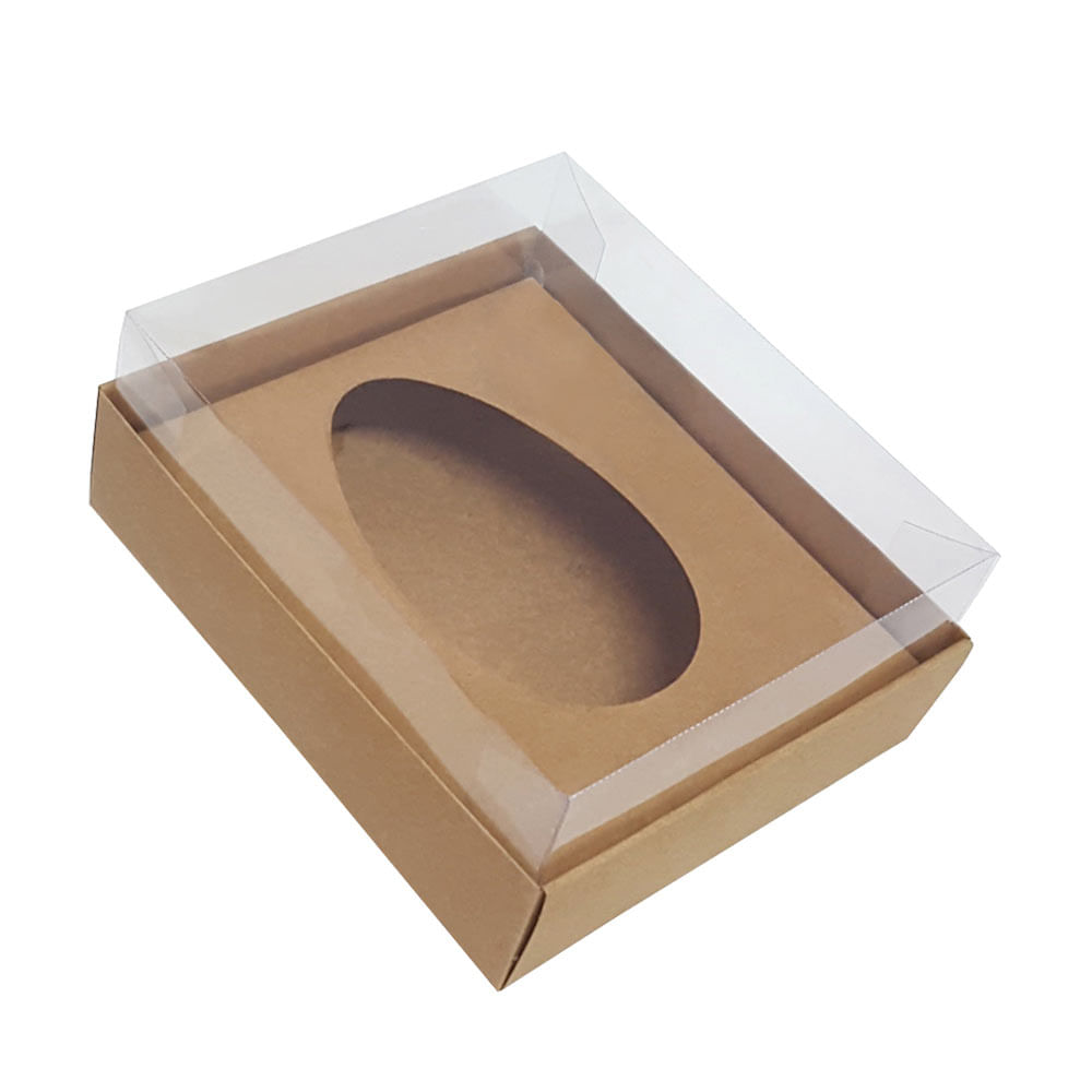 Caixa para Ovo de Colher Kraft 350g c/5 - Yinpack
