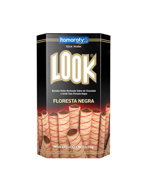 Tubinho de Wafer Look Floresta Negra 55g - Itamaraty