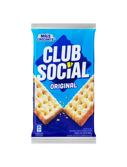 Biscoito Club Social Original c/6 - Mondelez