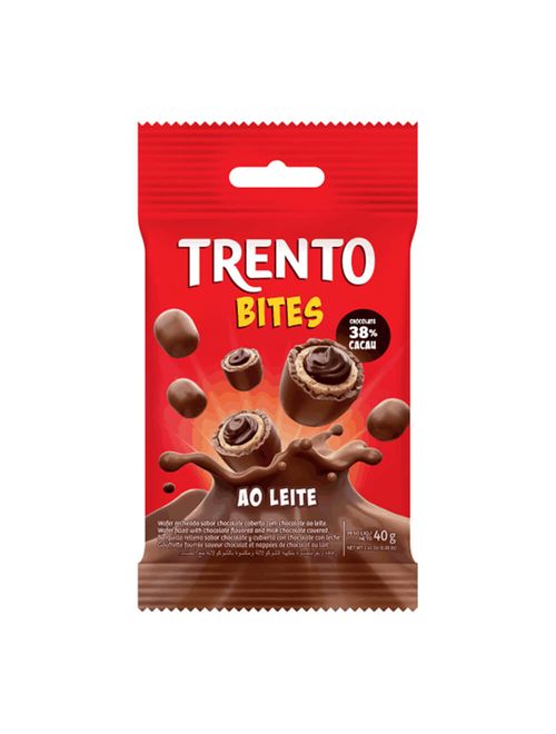 Chocolate Trento Bites Ao Leite c/12 - Peccin