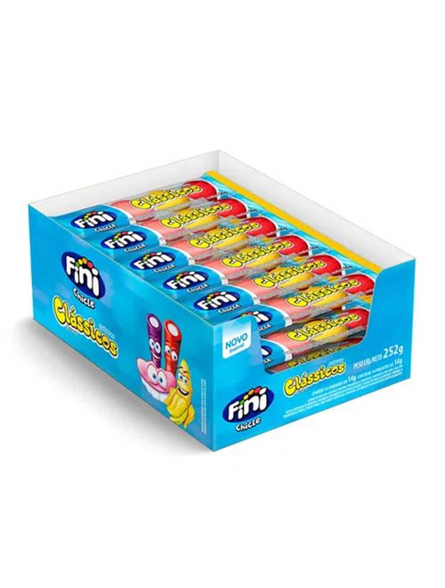 Chiclete Clássicos 14g c/18 - Fini