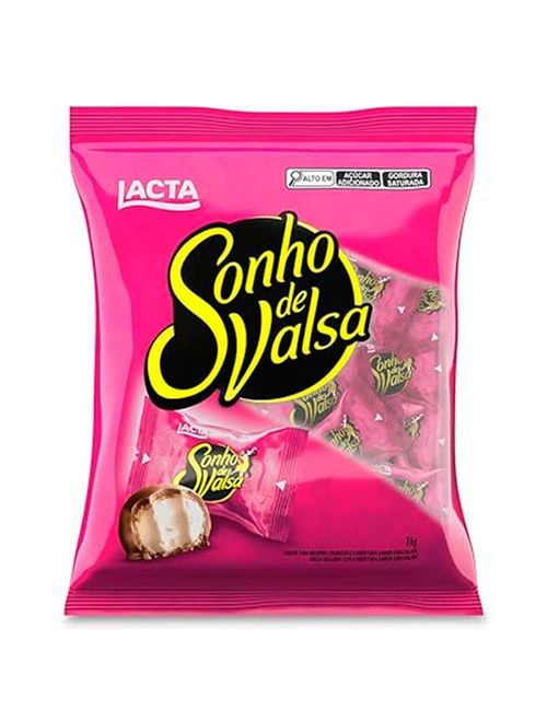 Bombom Sonho de Valsa 1kg - Lacta