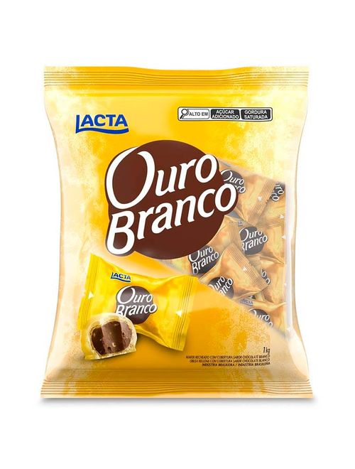 Bombom Ouro Branco 1kg - Lacta