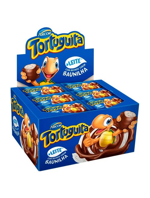 Chocolate Tortuguita Baunilha c/24 - Arcor
