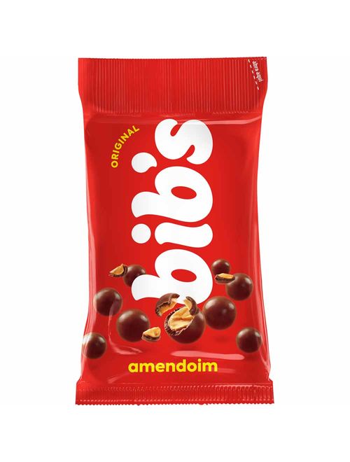 Chocolate Bibs Original Amendoim 40g - Neugebauer