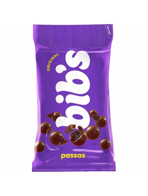 Chocolate Bibs Original Passas 40g - Neugebauer