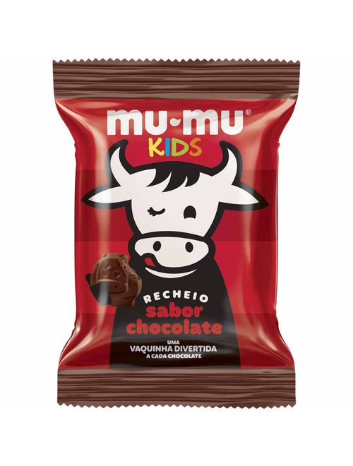 Chocolate Recheio Chocolate Mu Mu Kids 15,6g - Neugebauer