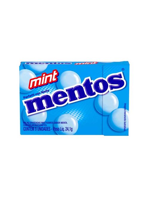 Bala Mentos Slim Box Menta 24,1g - Perfetti