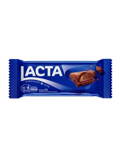 Chocolate Ao Leite 20g - Lacta