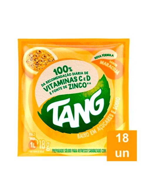 Refresco em Pó Tang Maracujá 18g c/18 - Suchard