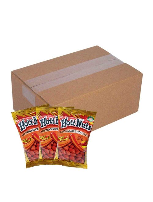 Amendoim Crocante Picante 90g c/24 - HittNuts
