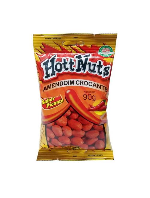 Amendoim Crocante Sabor Picante  90g - Hitt Nuts