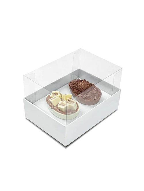 Caixa para Ovo de Colher Dupla Face 2 Berços 50g  c/5 - Sulformas