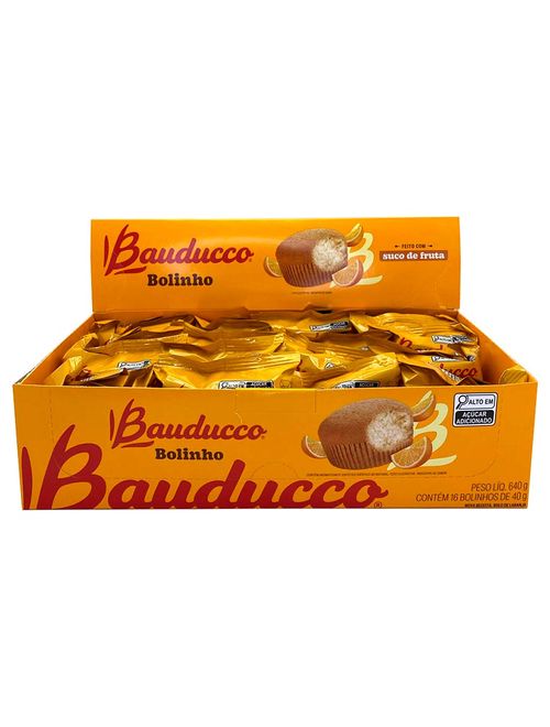 Bolinho de Laranja 40g c/16 - Bauducco