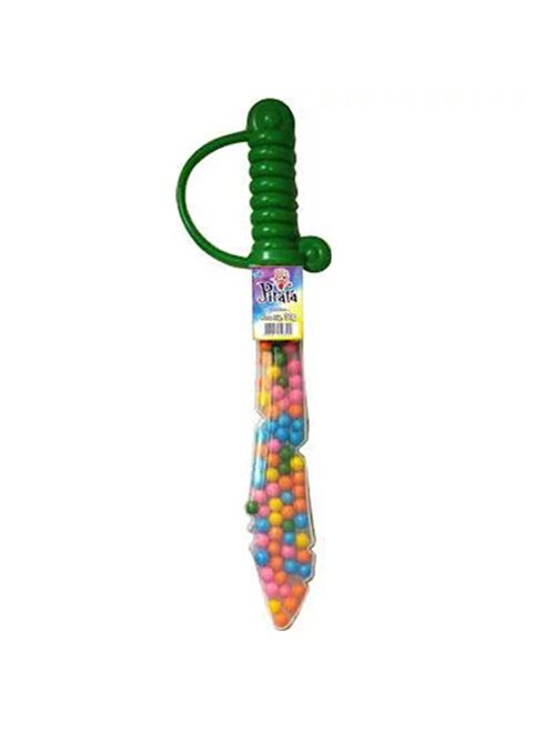Brinquedo Espada Pirata com Balinhas Un 30g - Candy Toy