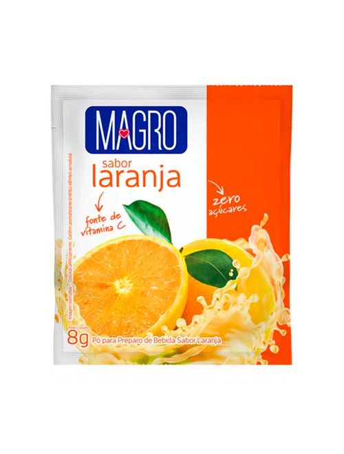 Suco em Pó Zero Açúcar Magro Laranja c/15 - Lowçúcar