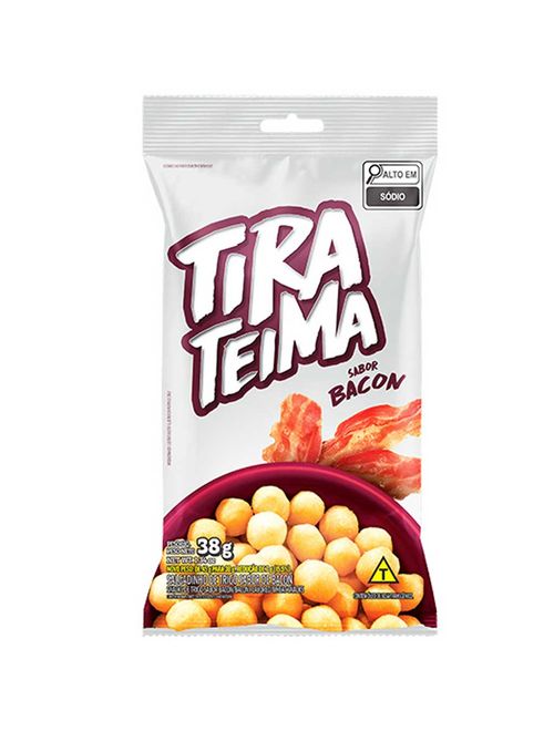 Salgadinho Tira Teima Sabor Bacon 38g - Lobits