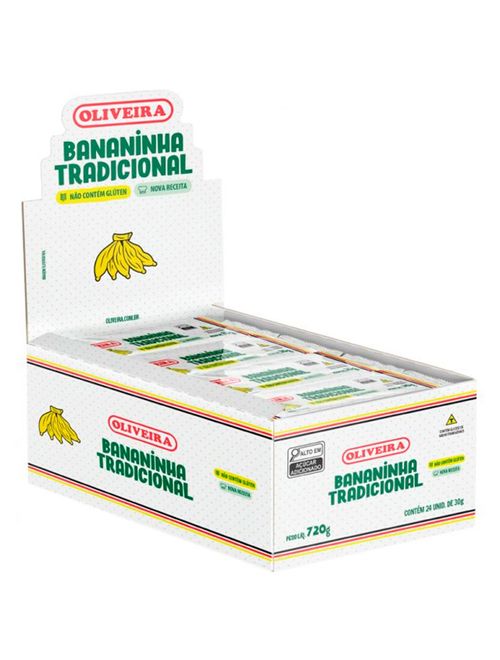 Bananinha Tradicional c/24 - Oliveira