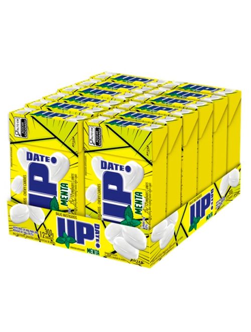 Bala Mastigável Up Date Menta c/12 - Riclan