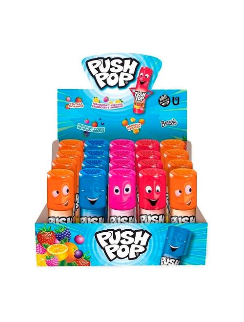 Pirulito Push Pop Sortido c/20 - BeneVia