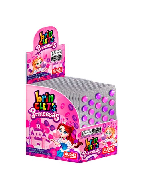 Mini Chicletes Brinclets Princesas c/15 - Audaz Foods