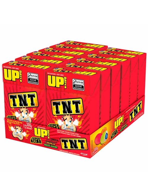 Bala Mastigável Up Date TNT Ácida c/12 - Riclan