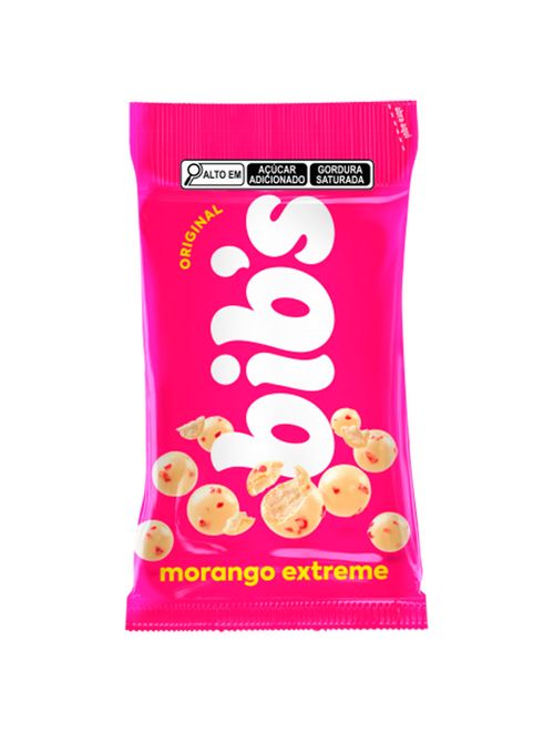 Chocolate Bibs Original Morango Extreme 40g - Neugebauer