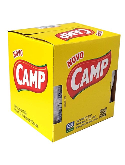 Suco em Pó Morango 15x15g - Camp