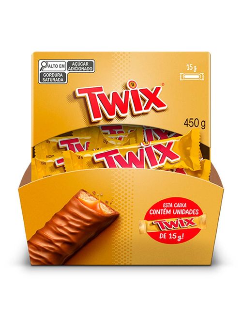Chocolate Twix 15g c/30 - Mars
