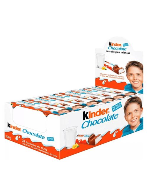 Chocolate Kinder 12,5g c/24 - Ferrero