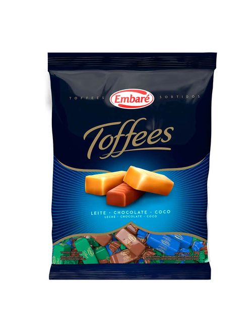 Bala de Caramelo Toffees Classics 150g - Embaré