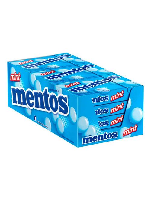 Bala Mentos Slim Box Menta c/12 - Perfetti