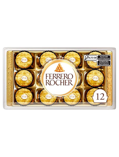 Bombom Ferrero Rocher c/12 - Ferrero