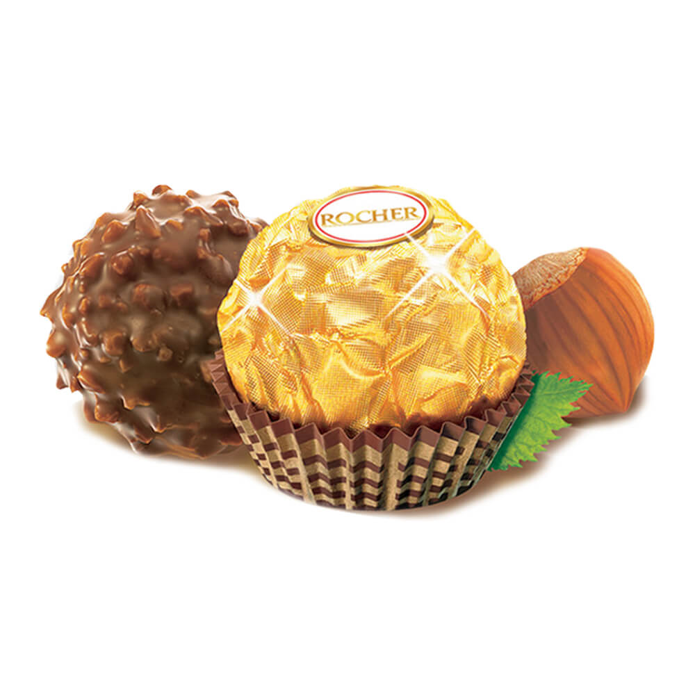 Bombom Ferrero Rocher c/48 - Ferrero - Doce Malu