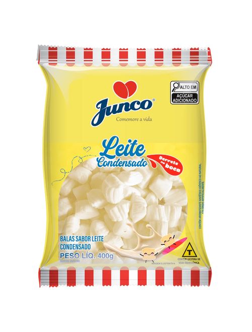 Bala Sabor Leite Condensado 400g - Junco