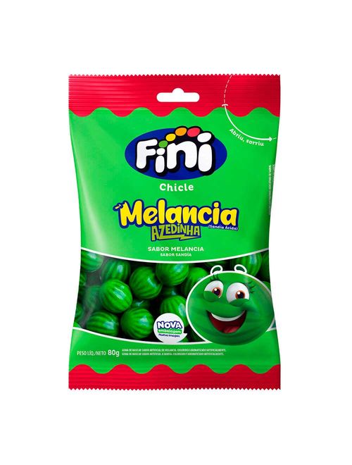 Chiclete Melancia Azedinho 80g - Fini
