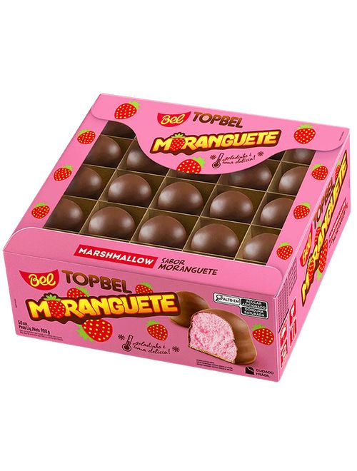 Top Bel Marshmallow Moranguete c/50 - Bel