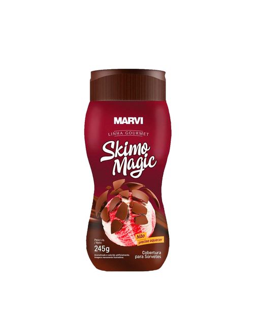 Cobertura para Sorvete Skimo Magic Chocolate 245g - Marvi