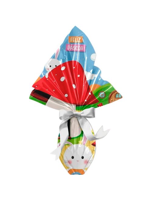 Saco Express Páscoa Cogumelos Mágicos 350g a 500g 39x39cm c/25 - Cromus