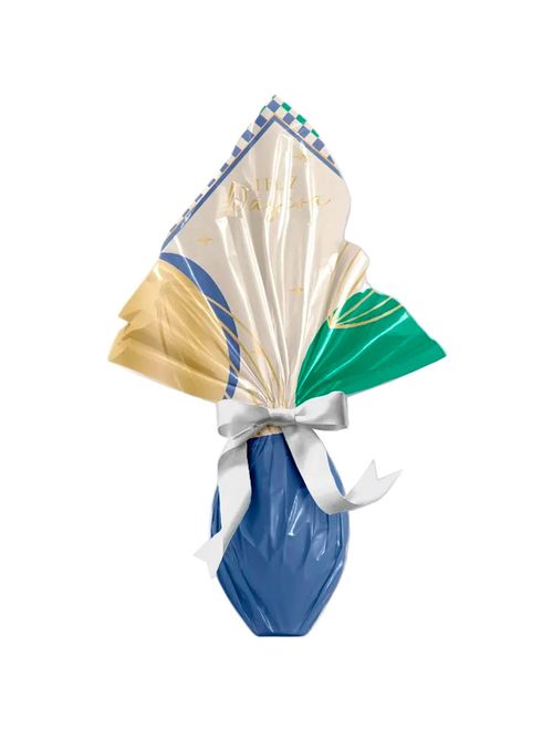 Saco Express Páscoa Duo Azul e Verde 500g a 750g 44x44cm c/25 - Cromus