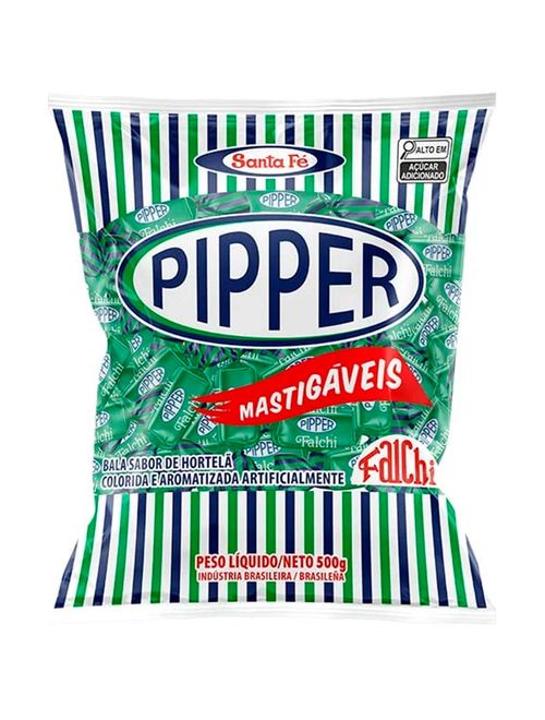 Bala Dura Hortelã Pipper 600g - Santa Fé
