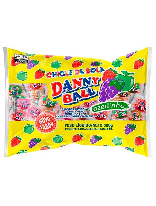 Chiclete Azedinho Sortido 300g - DannyBall