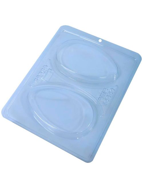 Forma PVC Silicone Tablete Ovo Liso Ref.10630 - BWB