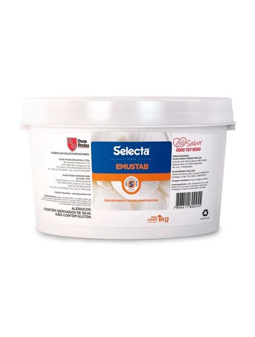 Emulsificante Emustab 1kg - Selecta