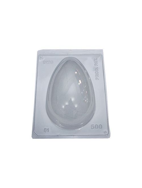 Forma PVC Silicone Ovo Liso 500g Ref.51 - BWB