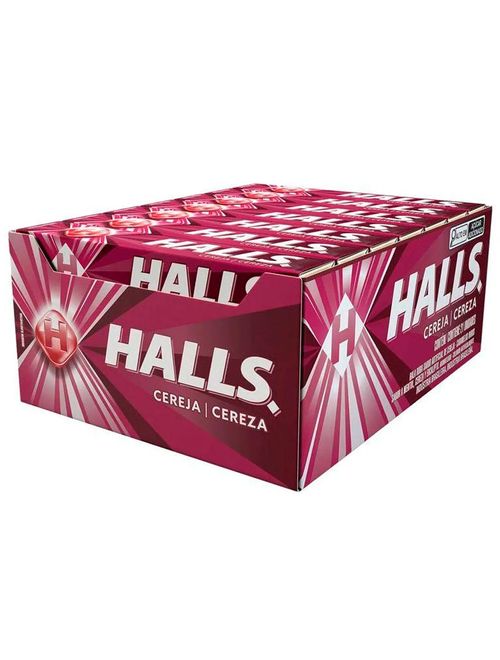 Drops Halls Cereja c/21 - Adams