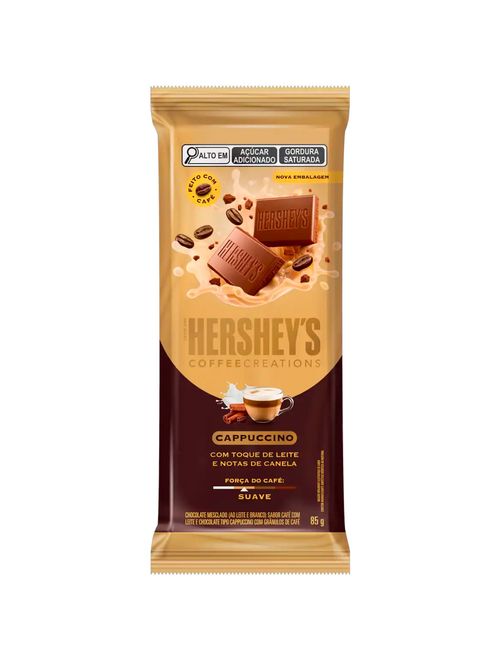 Tablete Chocolate Coffee Creations Cappuccino 85g - Hersheys