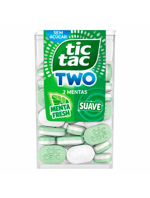 Pastilha Tic Tac Two Menta Fresh e Suave 38,5g - Ferrero